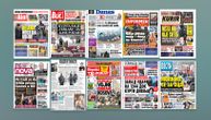NASLOVNE STRANE SUTRAŠNJIH NOVINA: Prelistavanje štampe za utorak, 13. decembar 2022. godine