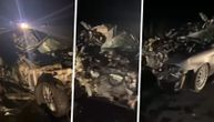 Jezive scene sa mesta nesreće kod Opova: Traktorista mrtav pijan izazvao težak sudar, automobil urnisan