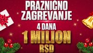 Praznično zagrevanje: Prednovogodišnji slot spektakl vredan miliona