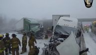 Lančani sudar u SAD zbog snežne oluje, učestvovalo 50 vozila: Puno povređenih, ima i mrtvih