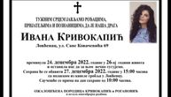 Ivanu danas sahranjuju u Lovćencu: Njena smrt i dalje pod crnim velom misterije