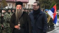 Počeo sastanak predsednika Vučića i patrijarha Porfirija