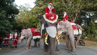 Slon u ulozi Rudolfa: Atrakcija na Tajlandu za novogodišnje praznike
