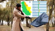 Upaljena dva meteoalarma u 3 okruga u Srbiji: Na snazi i 2 upozorenja RHMZ