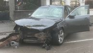 Fotografije teške nesreće u Požarevcu: Stradao biciklista kad je BMW naleteo na njega, vozilo smrskano