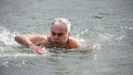 Legenda Partizana i srpske atletike: Dragan Životić plivao za časni krst na Bogojavljanje