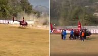 Helikopter sleteo na teren tokom meča, navijači prebili pilota i pijane putnike: Veće ludilo niste videli