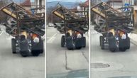Opasna igra dece iz Kraljeva: Zakačili se za prikolicu zaprežnih kola, umalo da nastradaju