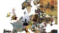 Čuveno platno predstavlja Srbiju: Karta Evrope prekrivena najpoznatijim slikama iz svake zemlje