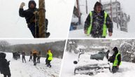 Na njih su svi zaboravili: Radnici Elektrodistribucije rizikovali živote da pomognu u mestima okovanim snegom