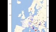 Pogledajte kako su se Evropom širili potresni talasi tokom razornog zemljotresa u Turskoj
