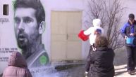 "Za naš narod u Orahovcu, mural sa likom Đokovića je simbol slobode": Oglasila se Eparhija raško-prizrenska