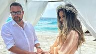 Oženio se Andrej Kulundžić: Slavni vozač se lepoj Maji zavetovao na večnu ljubav na plaži na Sejšelima