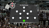 Ovo je Partizanov tim za Šerif: Petrić promenio sedam startera!