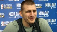 Jokić umalo slomio mikrofon, pričao o konjima i kraju karijere: Srbin je totalni hit na NBA Ol staru