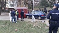 Snimak sa mesta užasa u Mirijevu: "Pežo" sam krenuo, uleteo u park i udario u dete, policija na sve strane