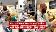 Pas sve vreme bio u bolnici uz bolesnog gazdu, svaki trenutak proveo uz njega: Bezgranična ljubav koja "leči"