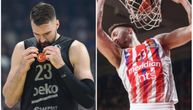 Zvezdaši obeležili kolo u Evroligi: Gudurićeva MVP partija protiv Partizana, zakucavanje Petruševa potez kola