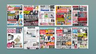 NASLOVNE STRANE SUTRAŠNJIH NOVINA: Prelistavanje štampe za subotu, 4. mart 2023. godine