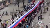 Veličanstven prizor u Priboju: Srpska trobojka dugačka 50 metara pronela se gradom