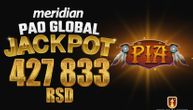 Iz neba pa u rebra: Još jedan JACKPOT pao u Meridianu