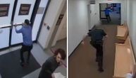 Snimak filmskog bekstva osumnjičenog ubice iz sudnice: Provalio u drugi stan, policija ga našla ispod ćebeta