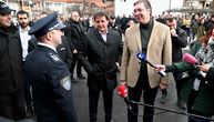 Bratislav Gašić i Aleksandar Vučić obišli novoizgrađeni objekat Vatrogasno-spasilačkog odeljenja u Trgovištu