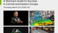 Nvidia organizuje poseban događaj za startape iz centralne i istočne Evrope na GTC 2023