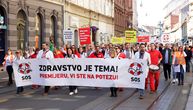 Protest lekara u Zagrebu pod geslom "SOS za zdravstvo"