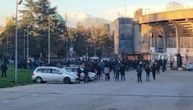 Grobari napravili protest za "spas Partizana": Oko 1.000 navijača se skupilo u Humskoj