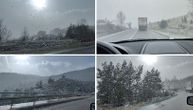 Magla, sunce i mećava u isto vreme: Prošli smo do Zlatibora, uslovi za putovanje gotovo nemogući