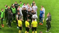 Fudbaleri Partizana se posvađali sa sudijama i otišli sa terena: Pogledajte poslednje scene sa Banovog brda