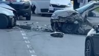 Teška nesreća kod Kovilova, blokirana jedna traka Zrenjaninskog puta