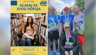 Lepa Ana iz Vladičinog Hana u kolicima prešla maraton: Kao dete suočena sa strašnom dijagnozom, a leka nema
