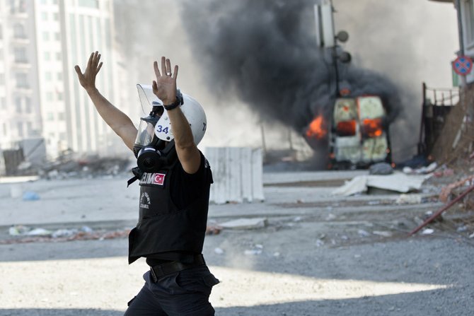 Protest u Istanbulu