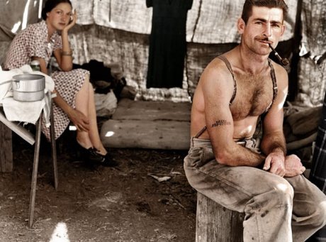 Nezaposleni građevinski radnik, 1939