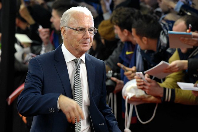 Dodela Zlatne Lopte u Cirihu, Franc Bekenbauer Dodela Zlatne Lopte u Cirihu, Franc Bekenbauer