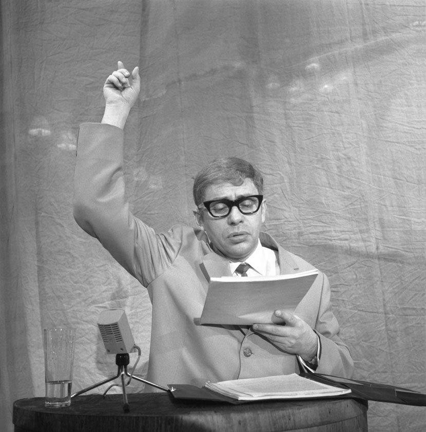 Glumac Miodrag Petrović Čkalja - Arhivska fotografija od 24.03.1967.
