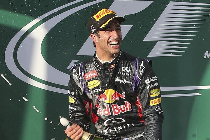 Formula 1, Australija, Danijel Rikardo