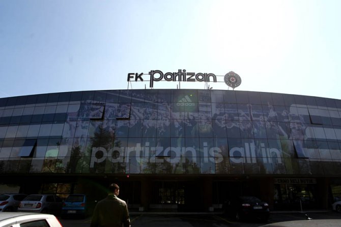 Zgrada FK Partizan, stadion