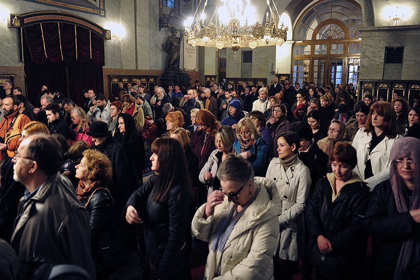 Srbija, Saborna crkva, sve hrišćanske crkve obeležile su Veliki petak