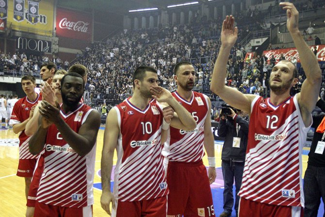 KK Crvena zvezda, slavlje