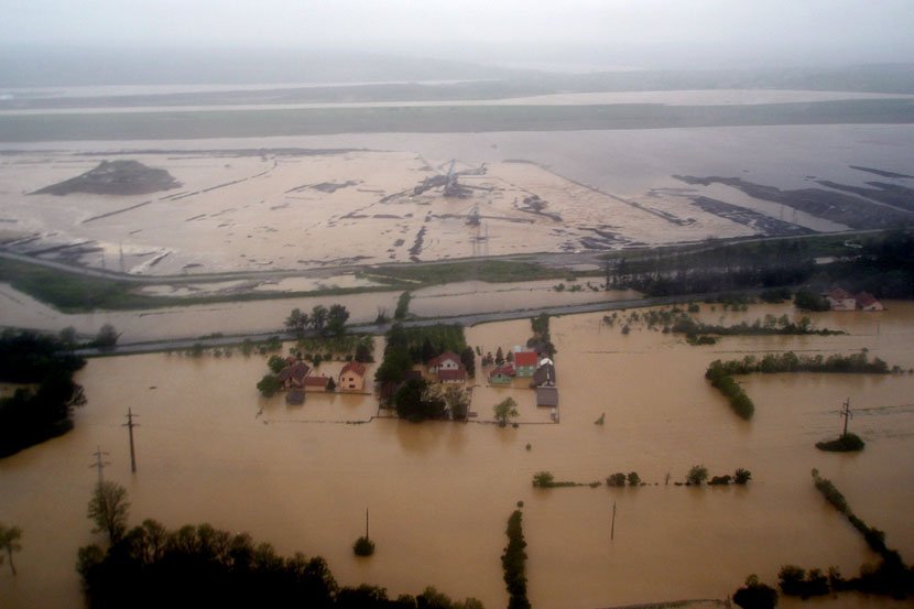 Obrenovac, poplava poplave