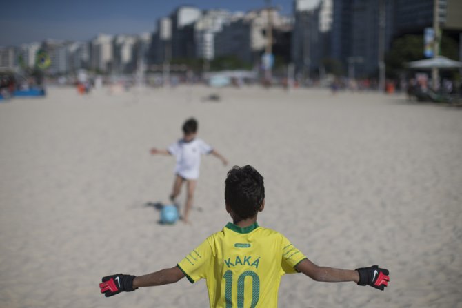 Navijači pred početak SP u Brazilu