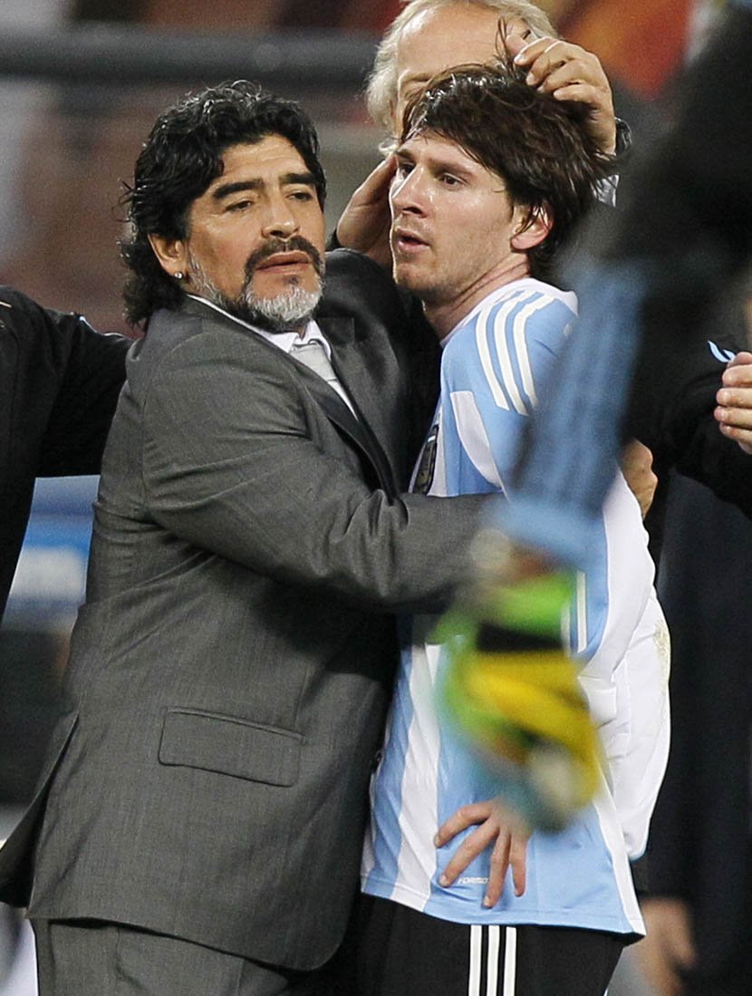Maradona, Mesi