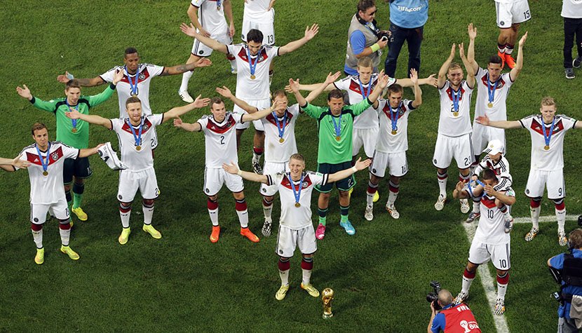 SP, finale, fudbalska reprezentacija Nemačke, prvak sveta