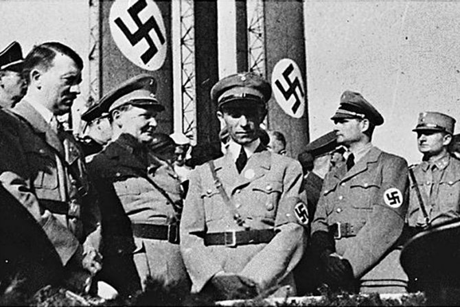 Hitler, Goring, Goebbels and Hess, Nacisti, Herman Gering, Jozef Gebels, Rudolf Hes