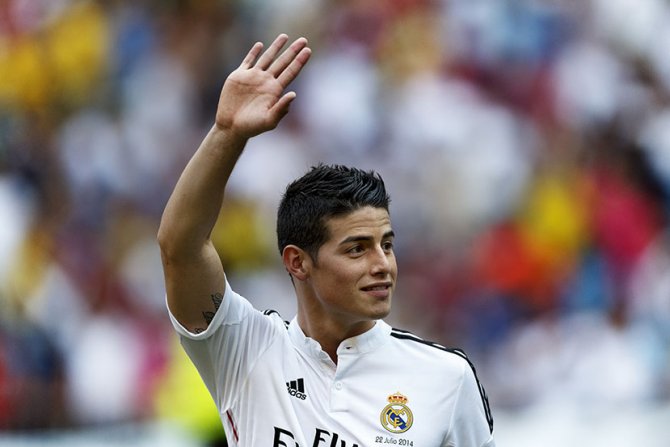 Hames Rodrigez, Real Madrid