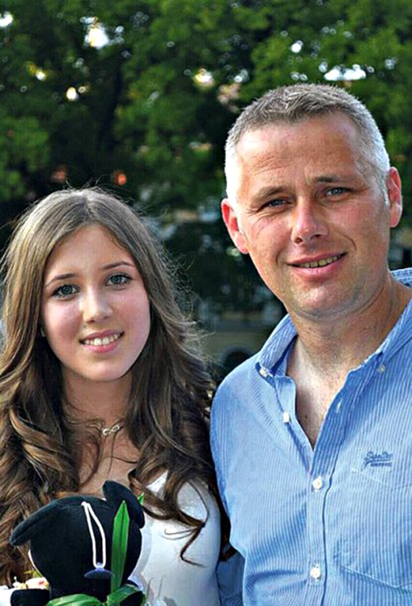 Tijana Jurić i otac Igor Jurić Tijana Jurić i otac Igor Jurić