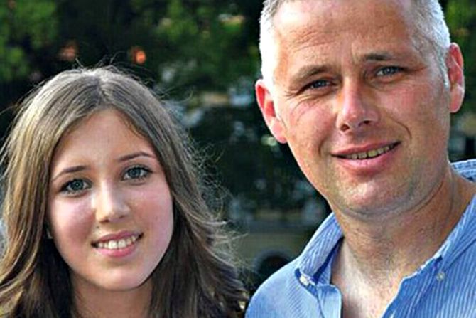 Tijana Jurić i otac Igor Jurić Tijana Jurić i otac Igor Jurić